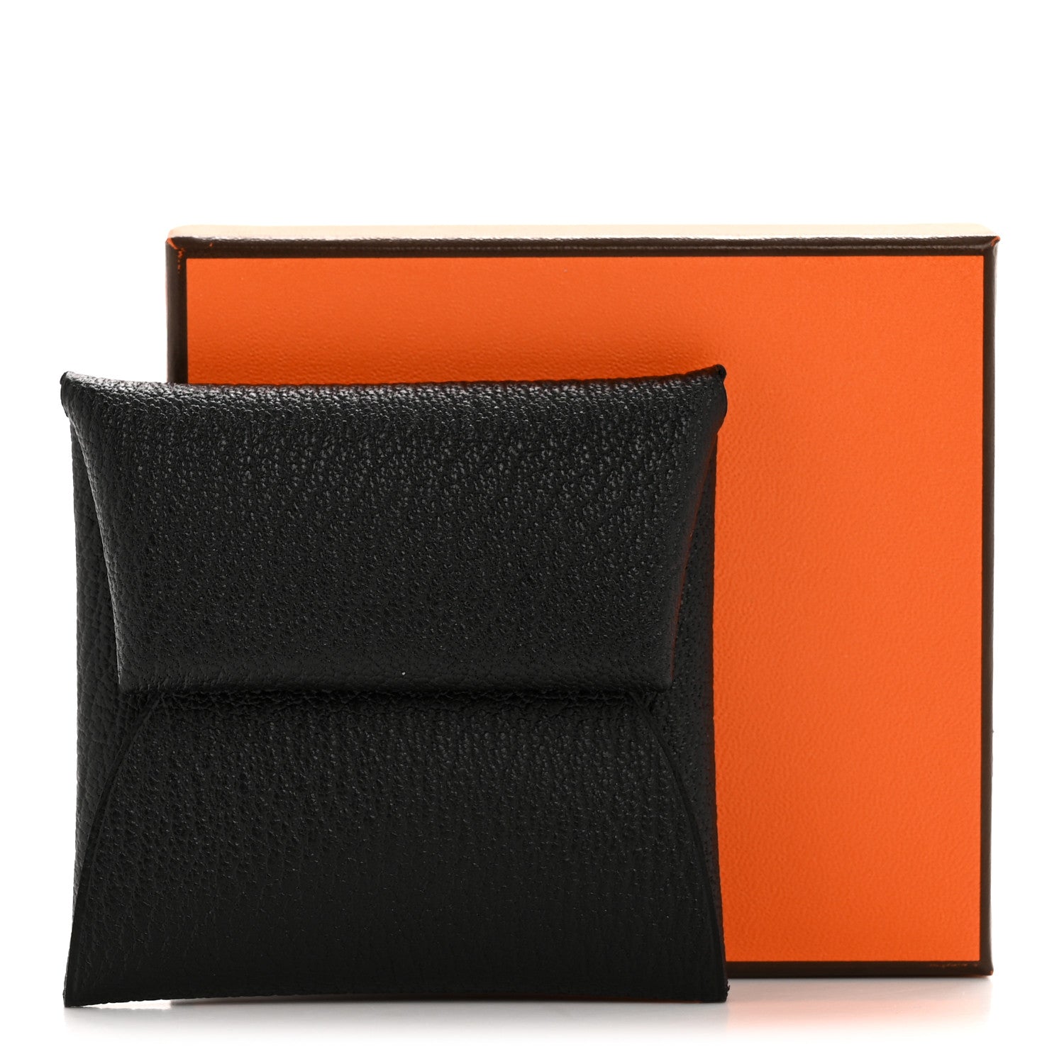 Hermes Chevre Mysore Bastia Coin Purse Black 9 of 9