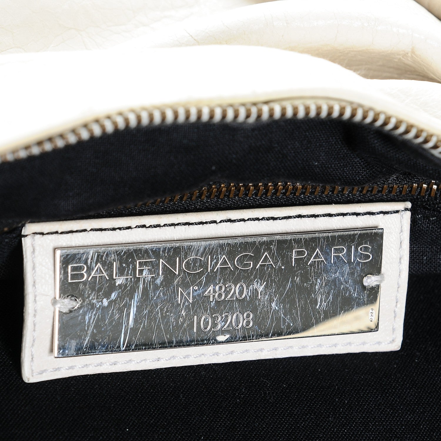 Balenciaga Chevre Classic Hardware First White 6 of 7
