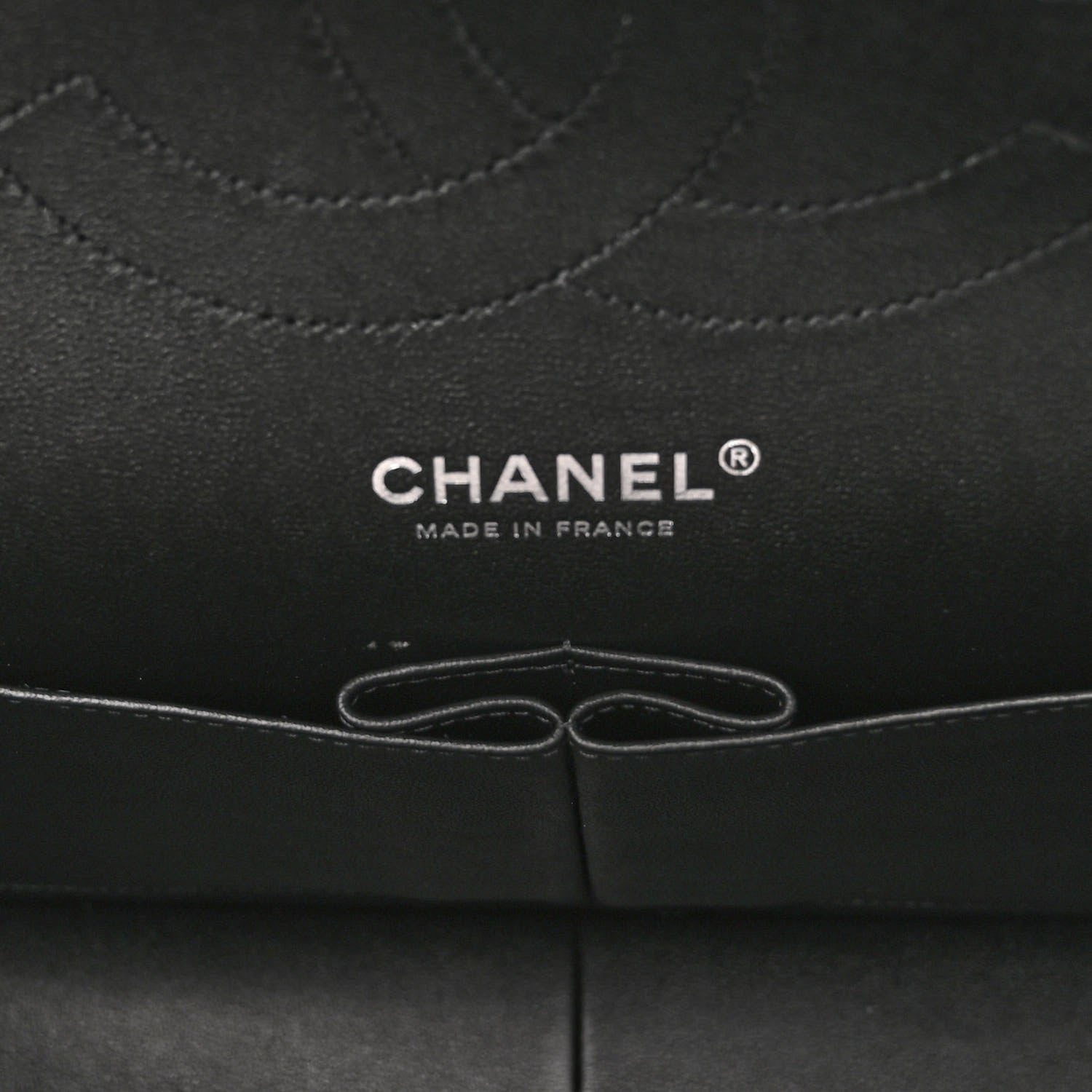Chanel Lambskin Quilted Jumbo Double Flap So Black 6 of 10