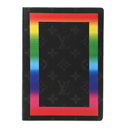 Louis Vuitton Monogram Eclipse Rainbow Clemence Notebook MM 1 of 4