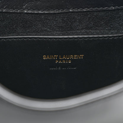 Saint Laurent Smooth Calfskin Le 5 A 7 Mini Hobo Black 6 of 10