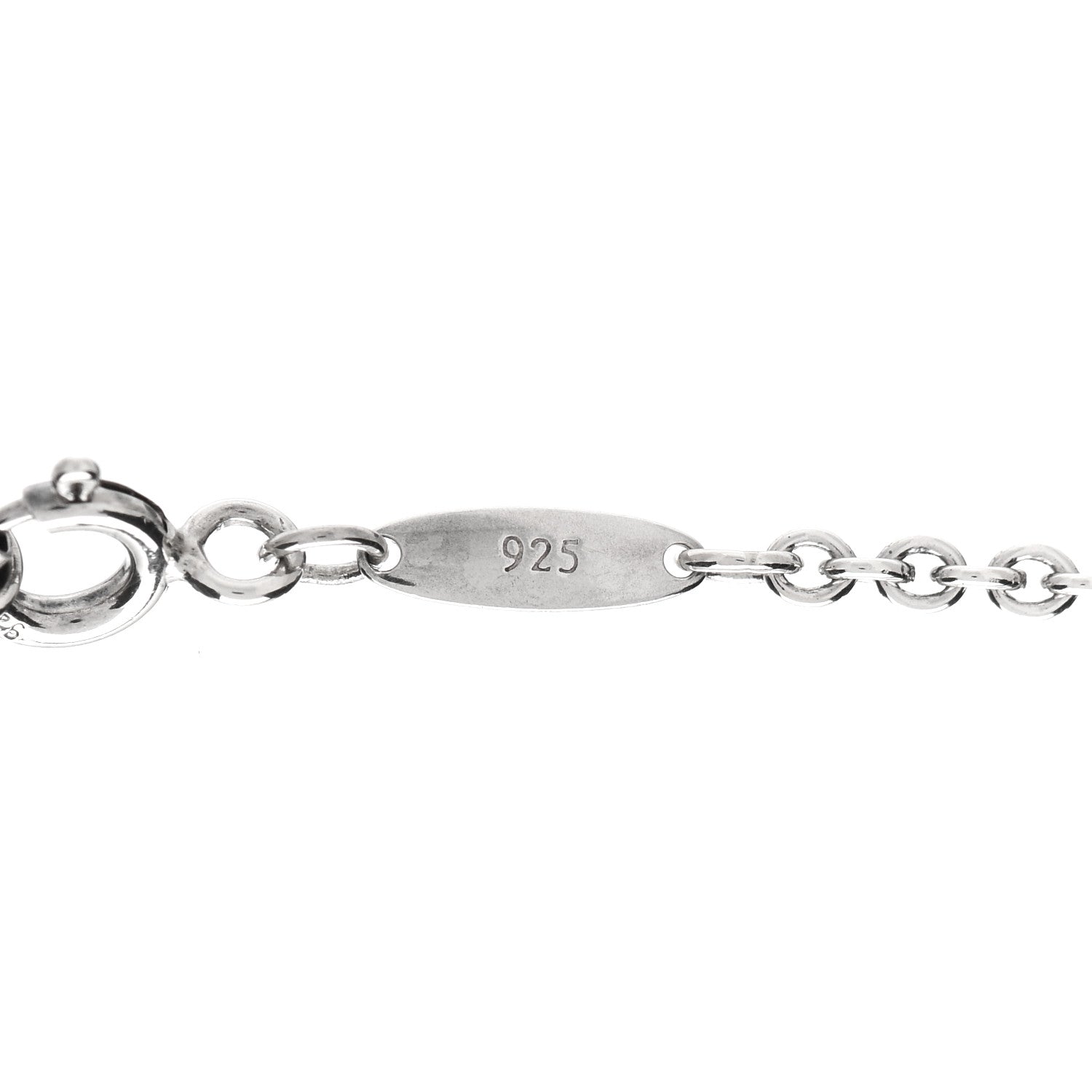 Tiffany Sterling Silver Pink Pearl 9-9.5mm Elsa Peretti Open Heart Lariat Necklace 5 of 5