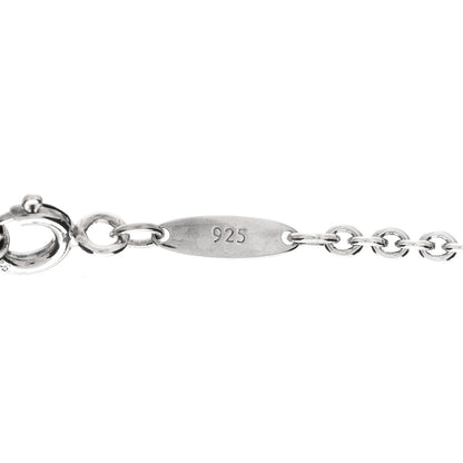 Tiffany Sterling Silver Pink Pearl 9-9.5mm Elsa Peretti Open Heart Lariat Necklace 5 of 5