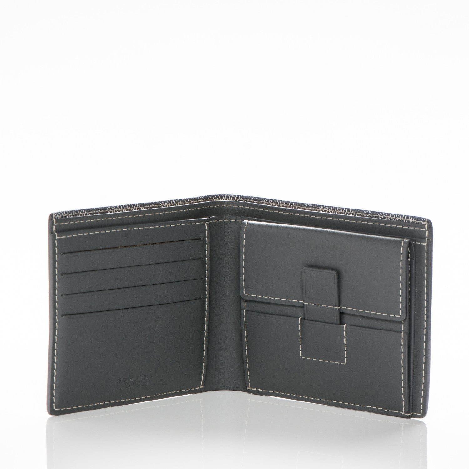 Goyard Goyardine Saint Florentin Bi-Fold Wallet Grey 7 of 14