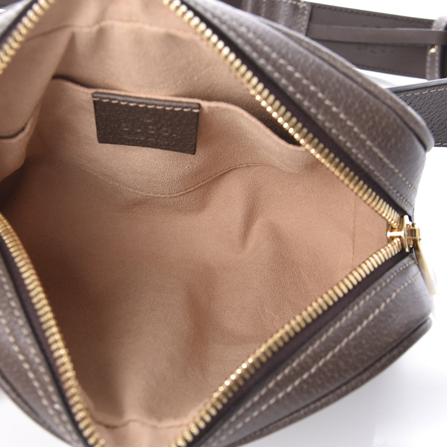 Gucci GG Supreme Monogram Web Small Ophidia Belt Bag 75 30 Dark Brown 5 of 9