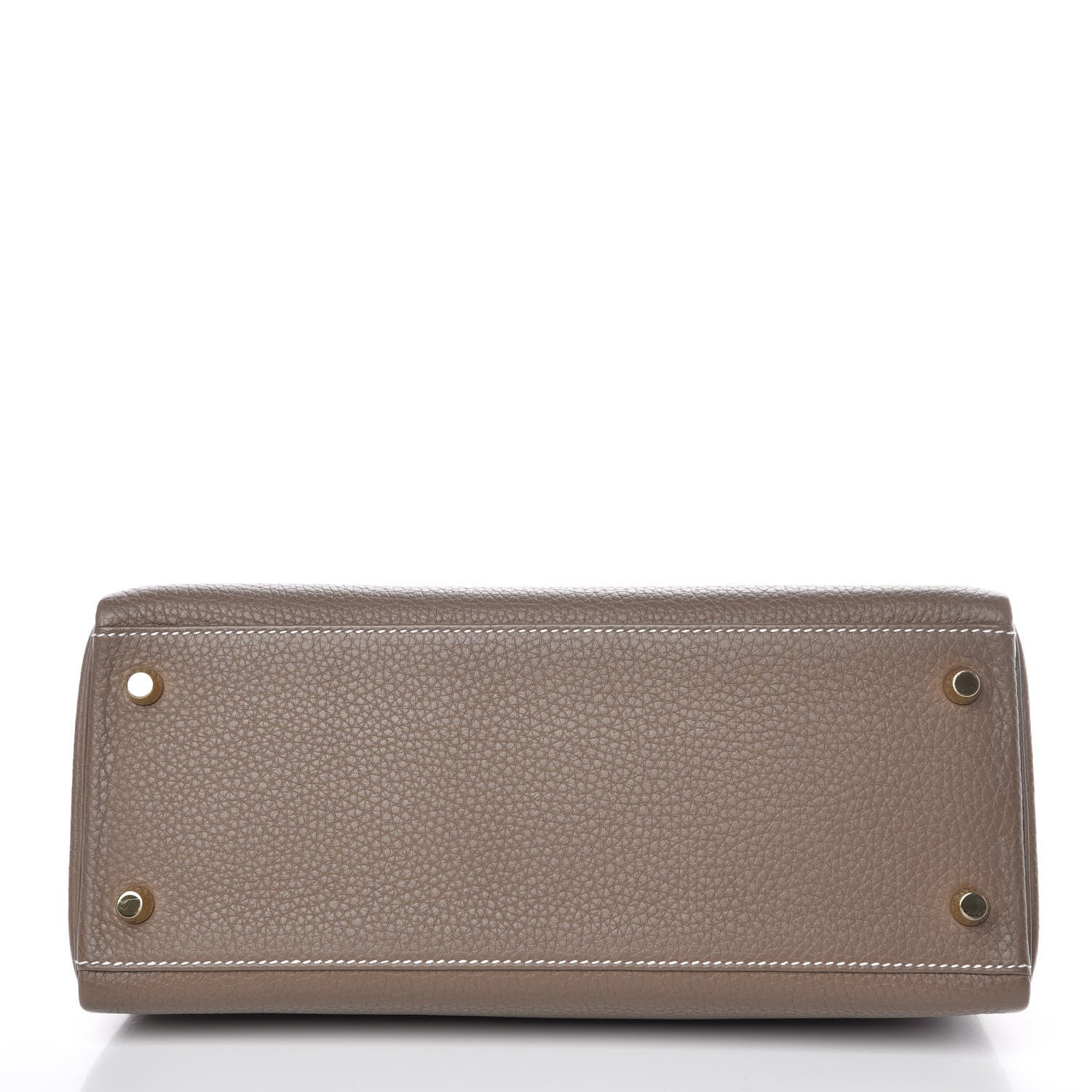 Hermes Taurillon Clemence Kelly Retourne 28 Etoupe 6 of 38