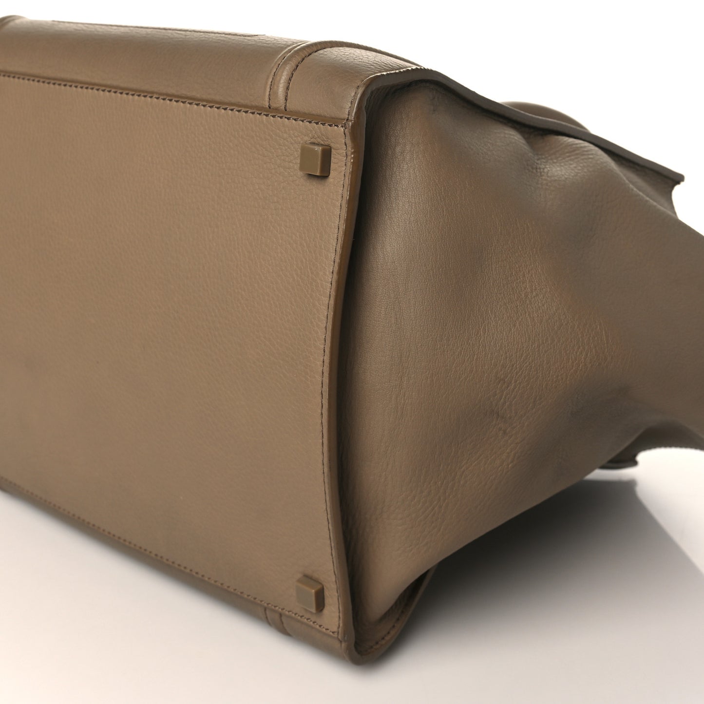Supple Calfskin Medium Phantom Luggage Beige
