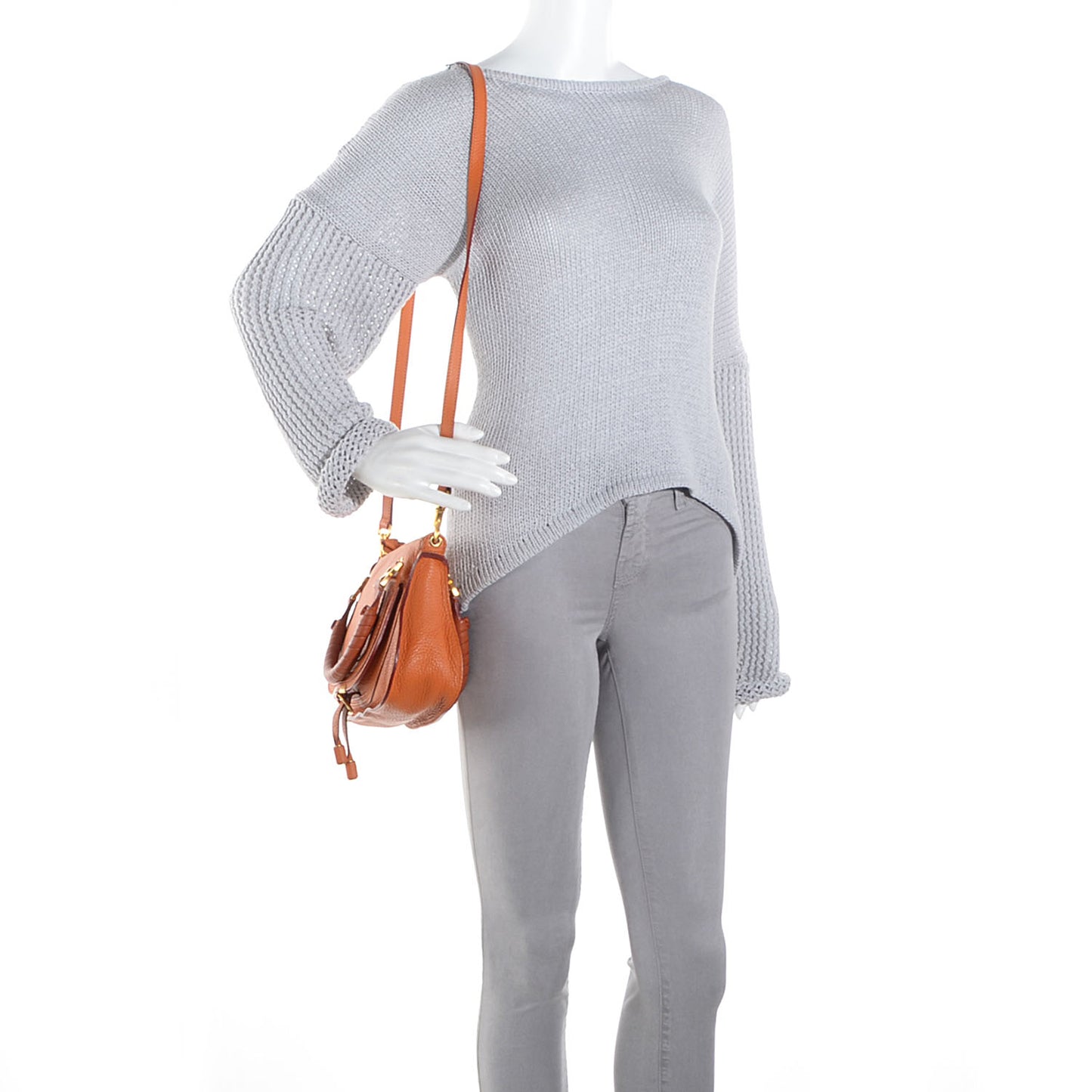 Calfskin Mini Marcie Satchel Indian Summer