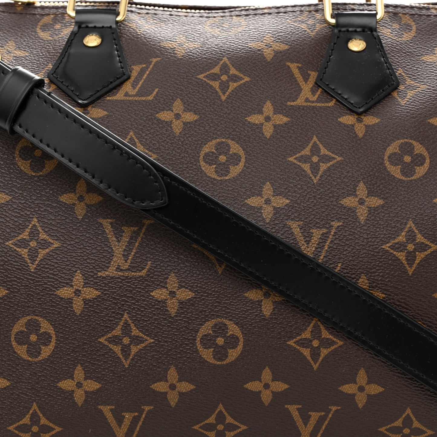 Monogram My World Tour Speedy Bandouliere 30 Black