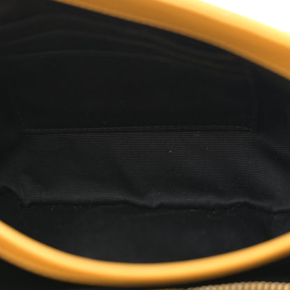 Saint Laurent Calfskin Y Quilted Monogram Toy Loulou Crossbody Bag Saffran 5 of 11