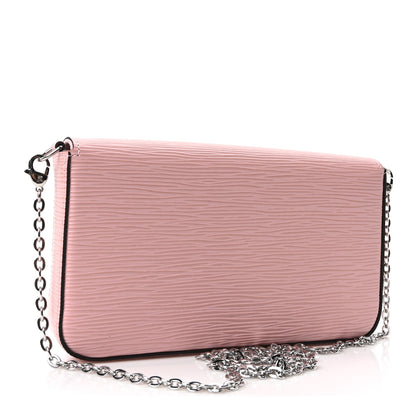 Louis Vuitton Epi Pochette Felicie Rose Ballerine 3 of 11