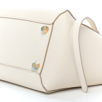 Celine Grained Calfskin Mini Belt Bag White 9 of 10