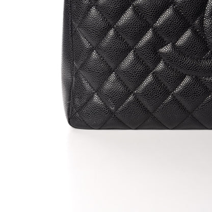 Chanel Caviar Quilted Grand Shopping Tote GST Black 12 of 13