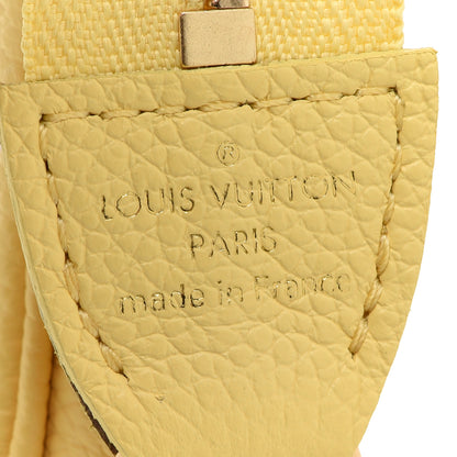 Louis Vuitton Empreinte Monogram Mini Pochette Accessories Lemon Curd Yellow 6 of 6