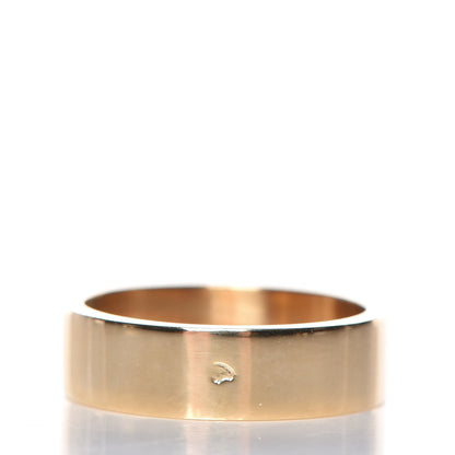 Hermes 18K Yellow Gold Diamond Kelly Ring Small 47 4 4 of 6