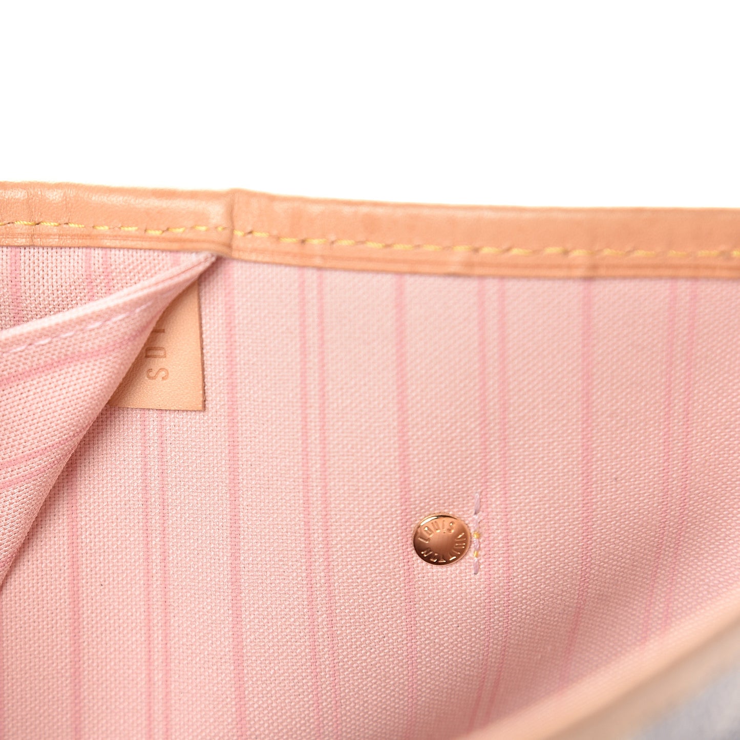 Damier Azur Neo Neverfull MM Rose Ballerine
