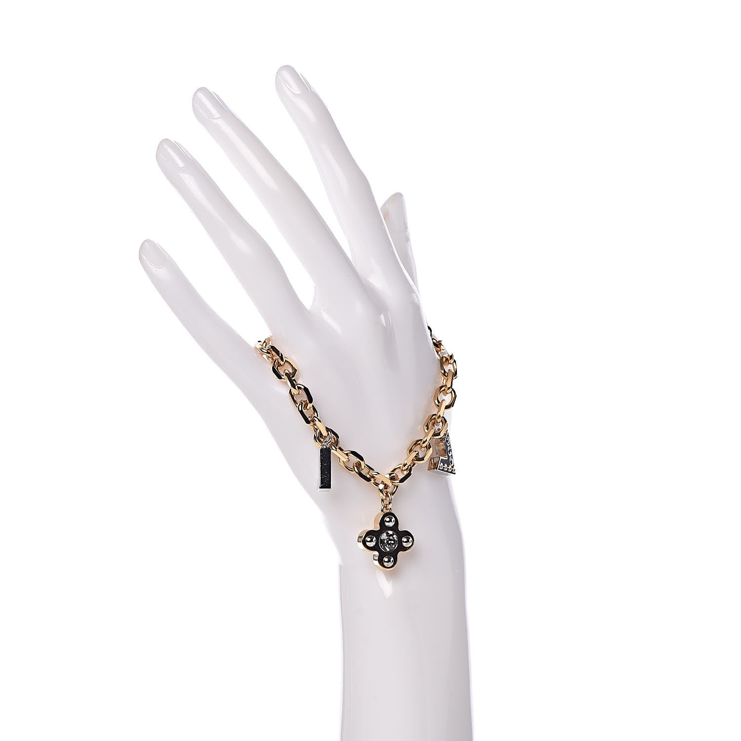 Louis Vuitton Love Letters Timeless Bracelet Gold 2 of 6