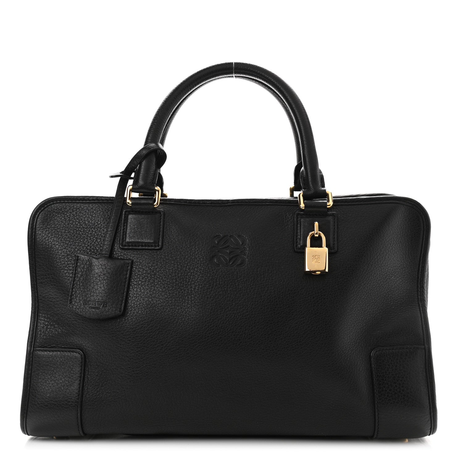Loewe Calfskin Amazona 36 Black 1 of 13