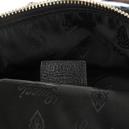 Gucci Guccissima Medium Classic Backpack Dark Brown 8 of 9