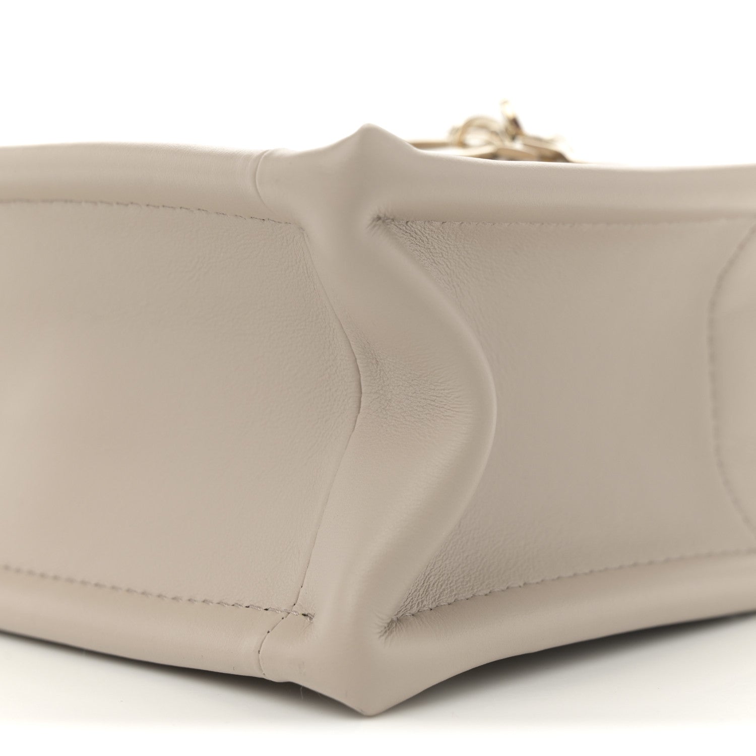 Christian Dior Calfskin Macrocannage Mini Book Tote Desert Taupe 10 of 10