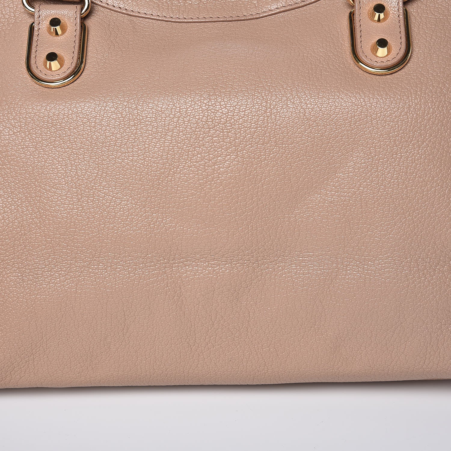 Balenciaga Chevre Gold Metallic Edge Hardware City Rose Des Sables 14 of 14