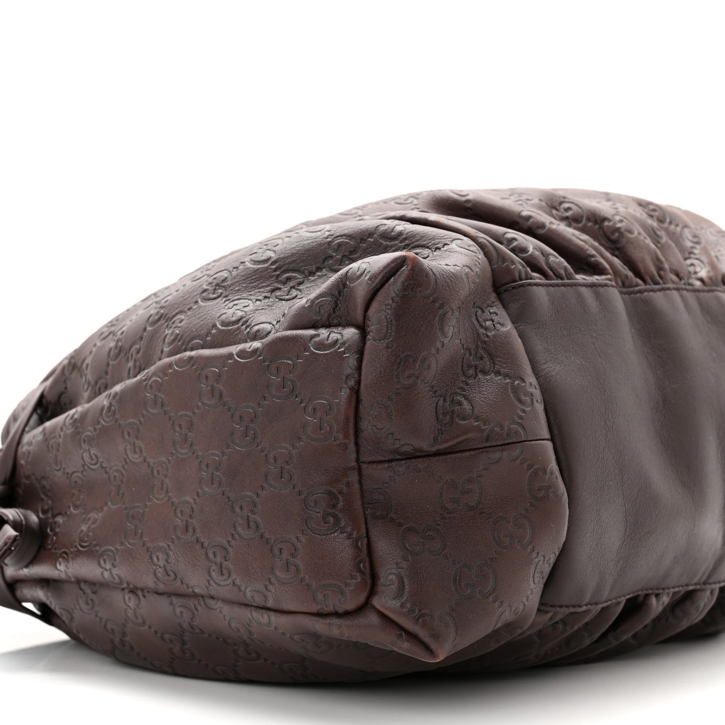 Guccissima Medium Hysteria Tote Chocolate