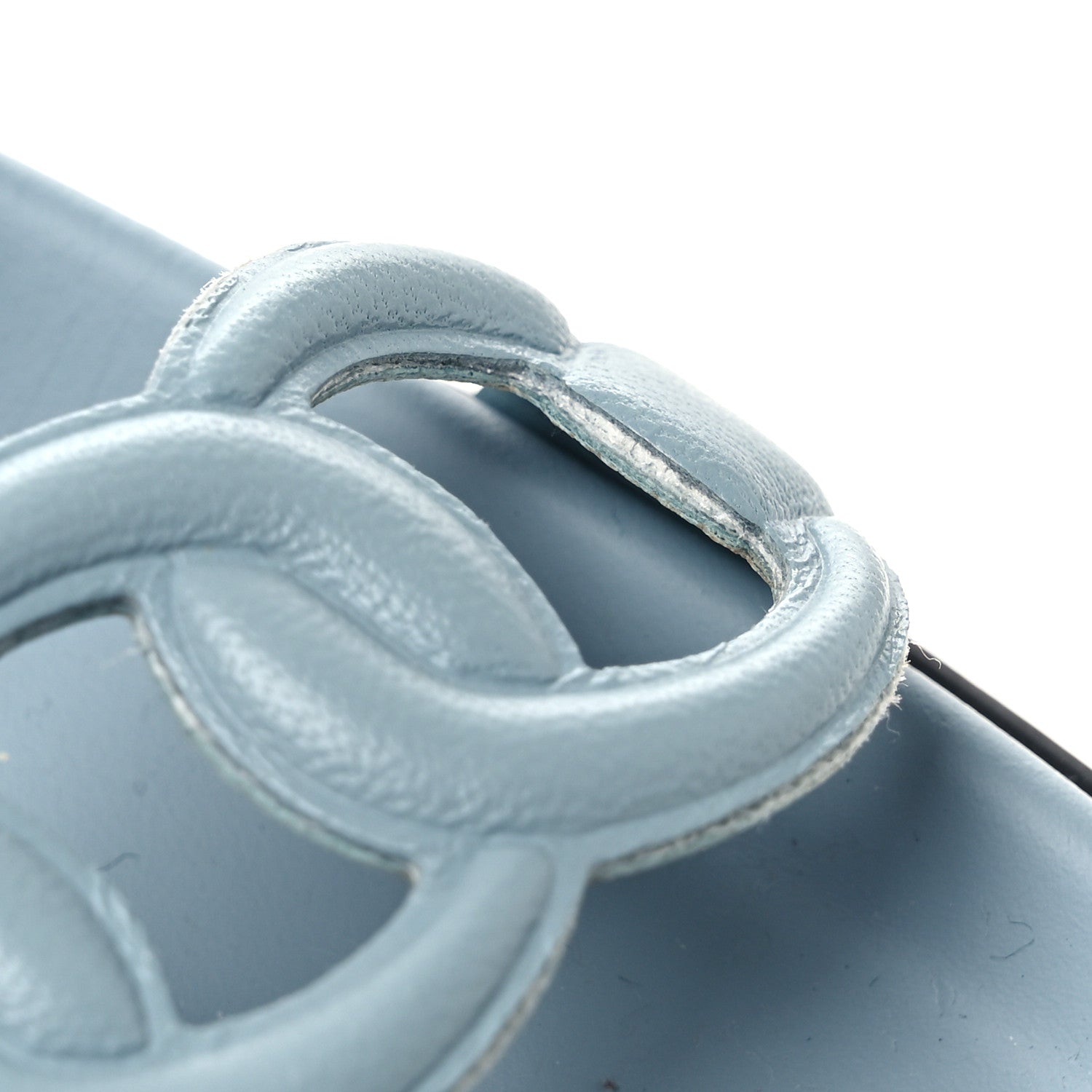 Hermes Nappa Extra Sandals 37.5 Bleu Jean 37.5 Bleu Jean 11 of 13