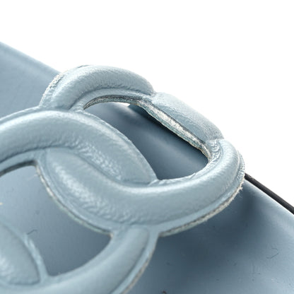 Hermes Nappa Extra Sandals 37.5 Bleu Jean 37.5 Bleu Jean 11 of 13
