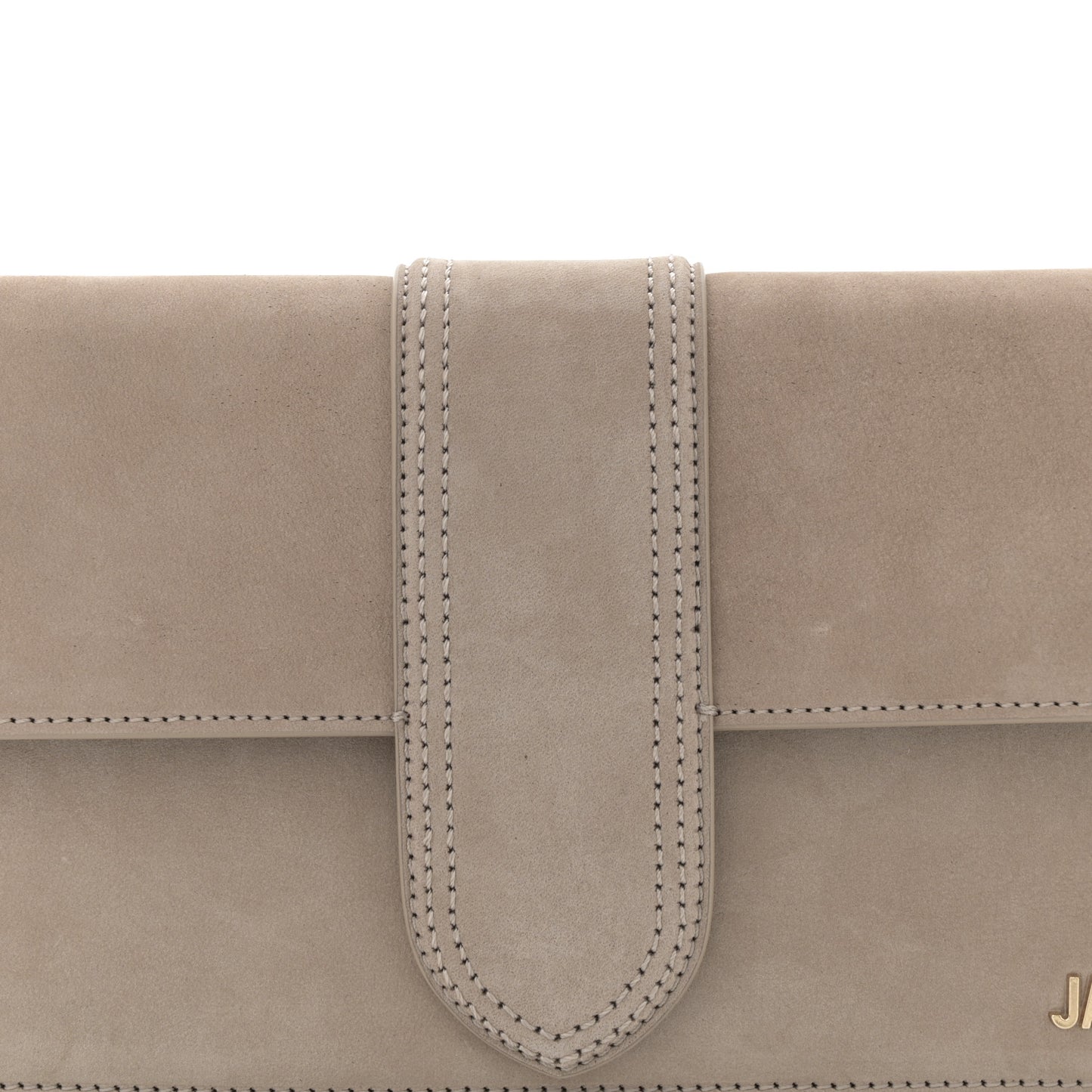 Suede Le Bambino Long Dark Beige