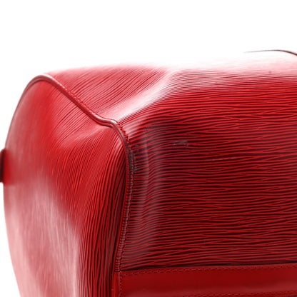 Louis Vuitton Epi Keepall 45 Castillan Red 11 of 11