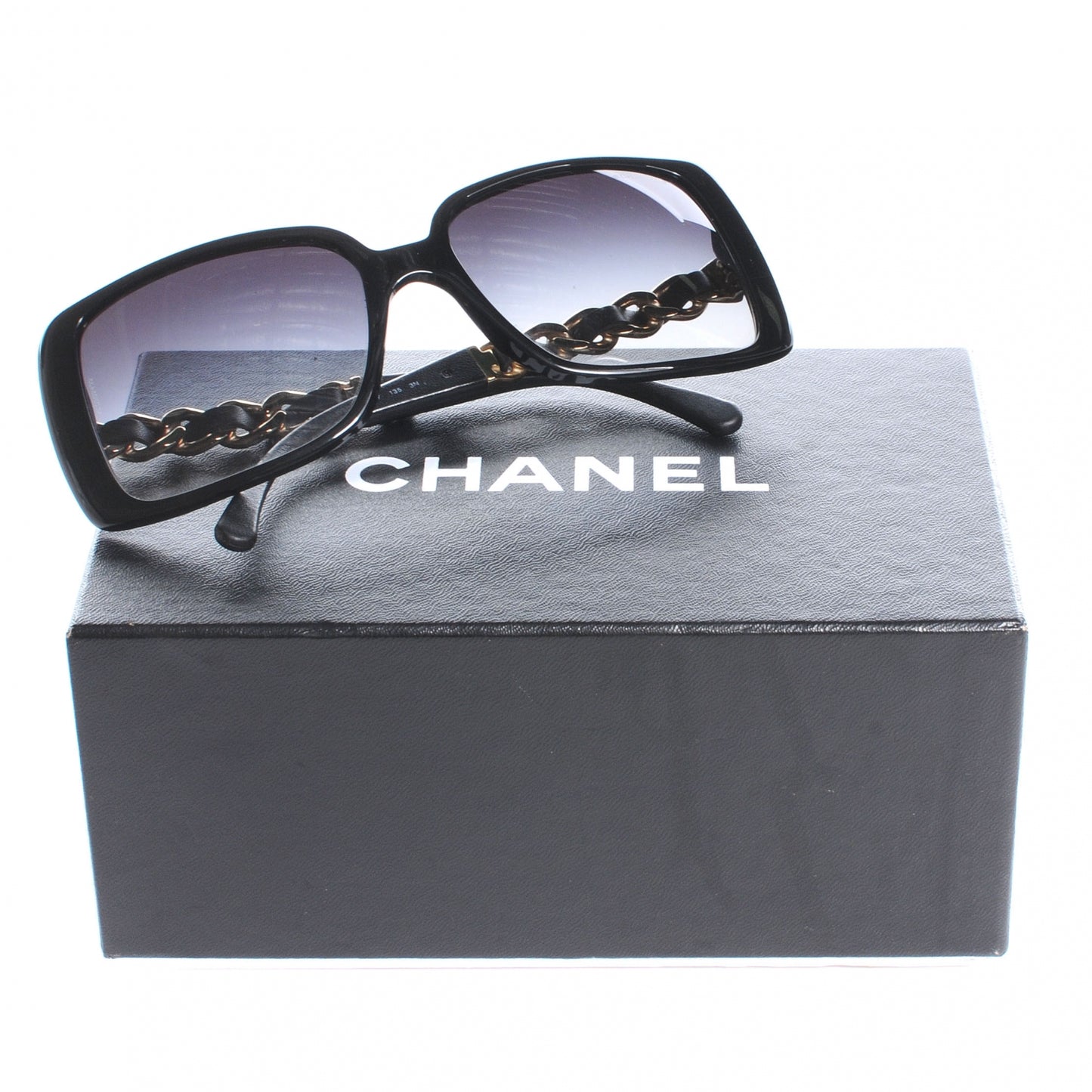 Chain Sunglasses 5208Q Black