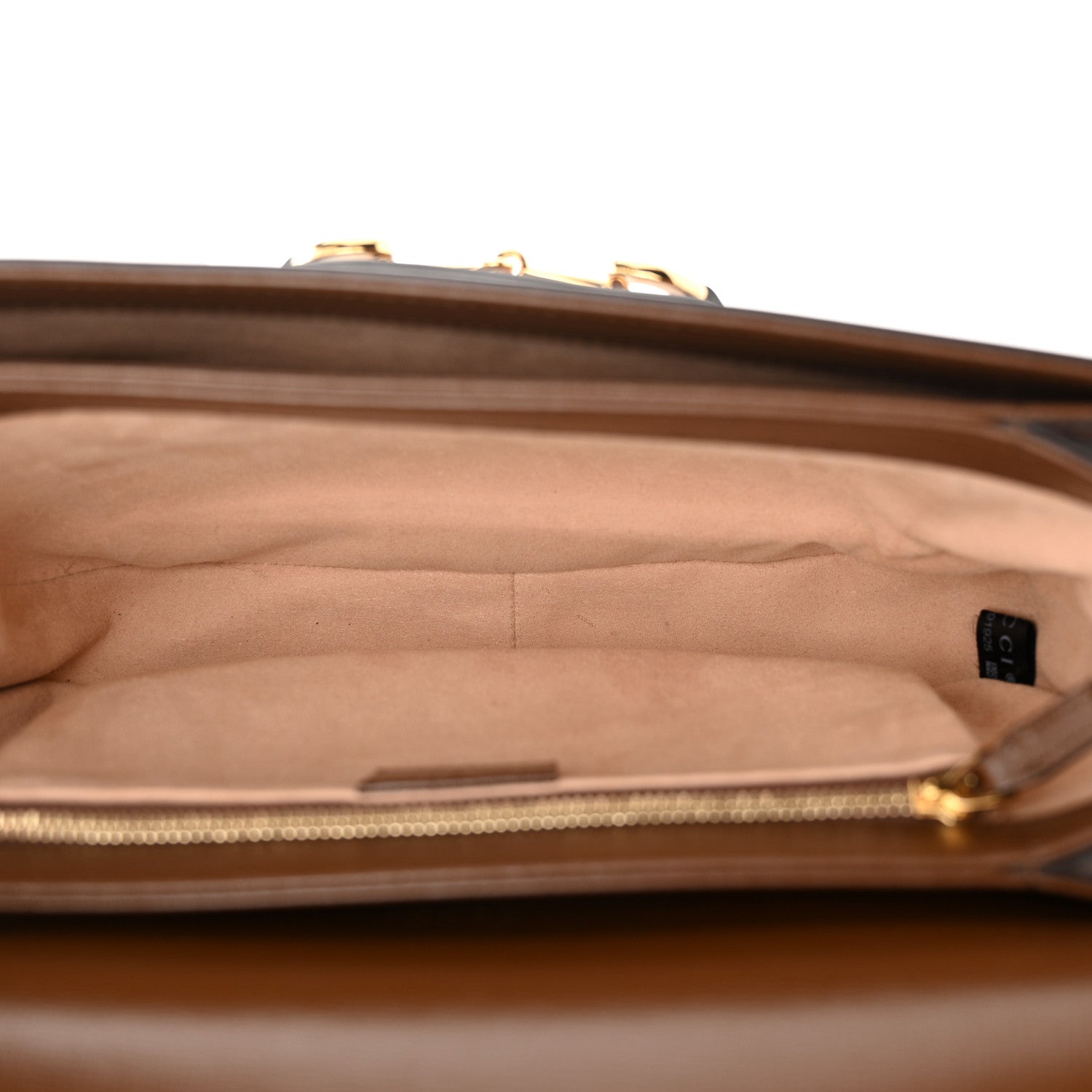 Gucci Azalea Calfskin Horsebit 1955 Shoulder Bag Brown Sugar 5 of 11