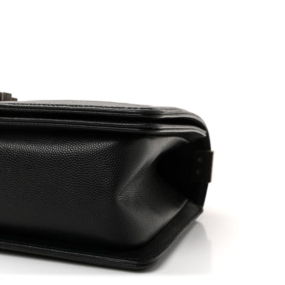 Chanel Caviar Quilted Medium Boy Flap Black 10 of 10