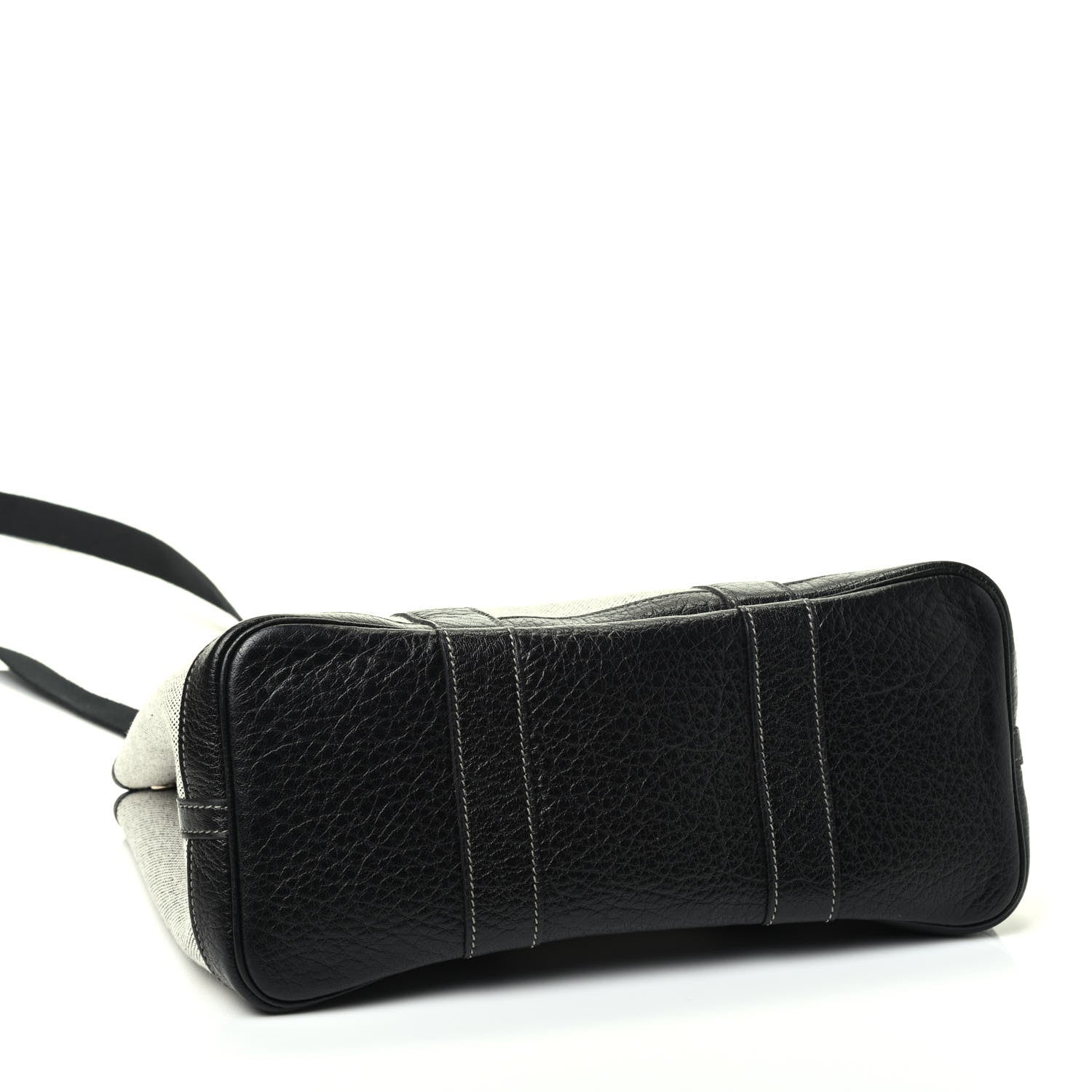 Hermes Twill D H Negonda Garden Party 30 TPM Ecru Black 3 of 4