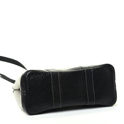 Hermes Twill D H Negonda Garden Party 30 TPM Ecru Black 3 of 4
