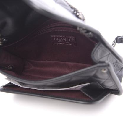 Chanel Calfskin Quilted Mini French Riviera Flap Black 5 of 11