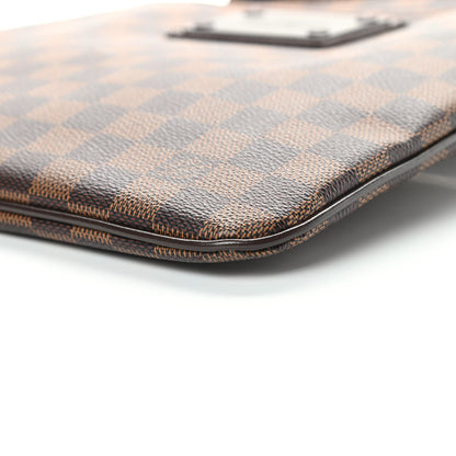 Louis Vuitton Damier Ebene Brooklyn Flat Pochette 10 of 10