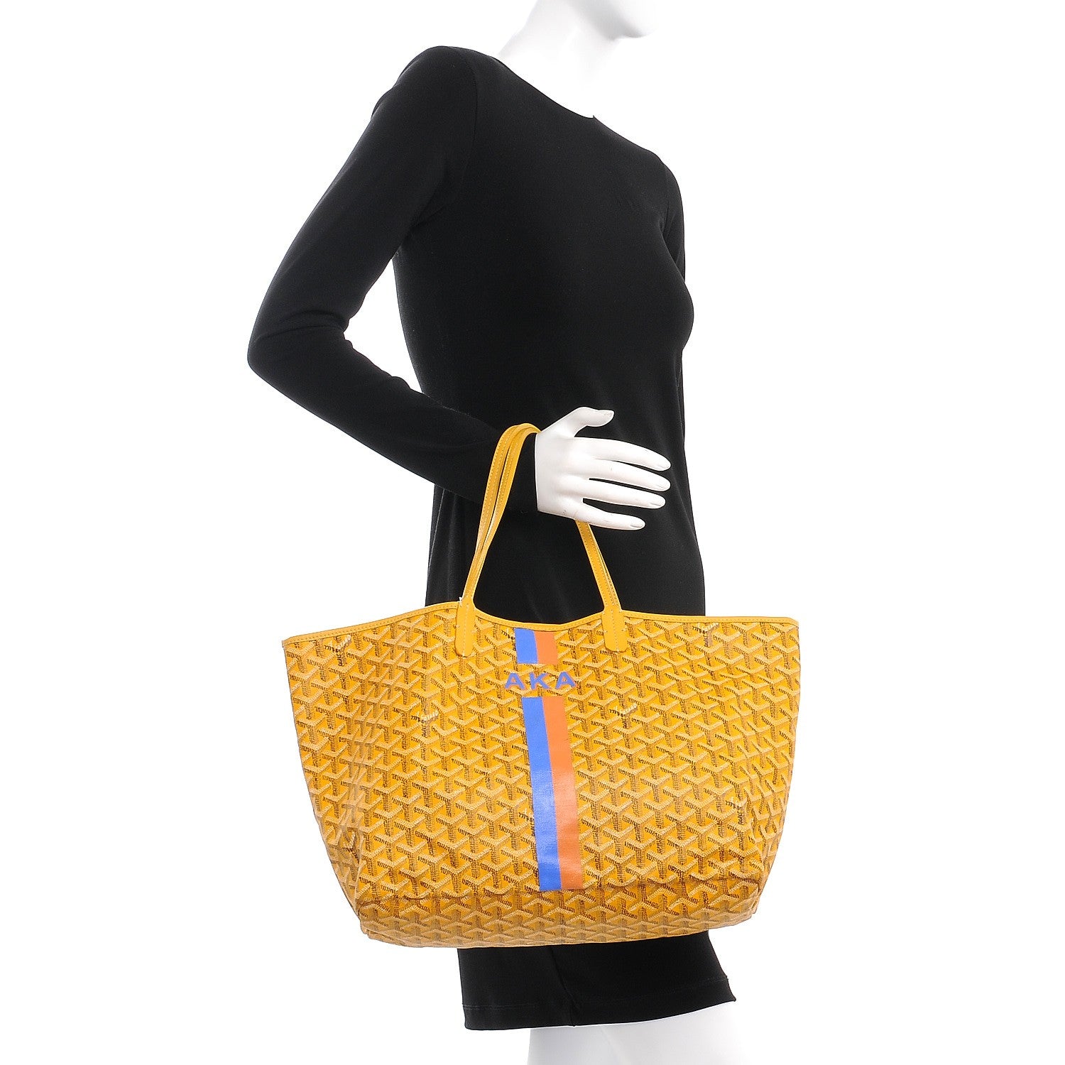 Goyard Goyardine Saint Louis PM Yellow 2 of 11