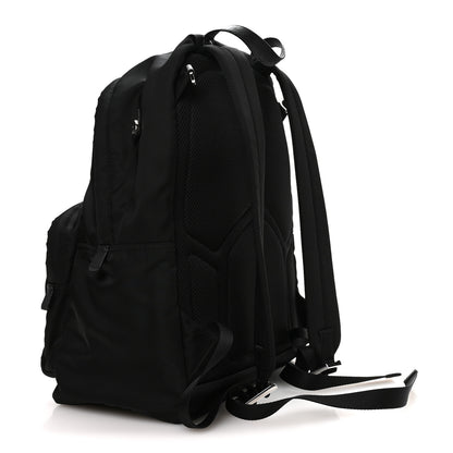 Prada Tessuto Nylon Saffiano Day Backpack Black 2 of 11