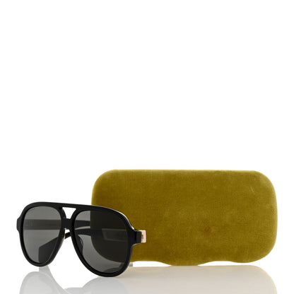 Gucci Aviator Web Sunglasses GG0463S Black 8 of 8