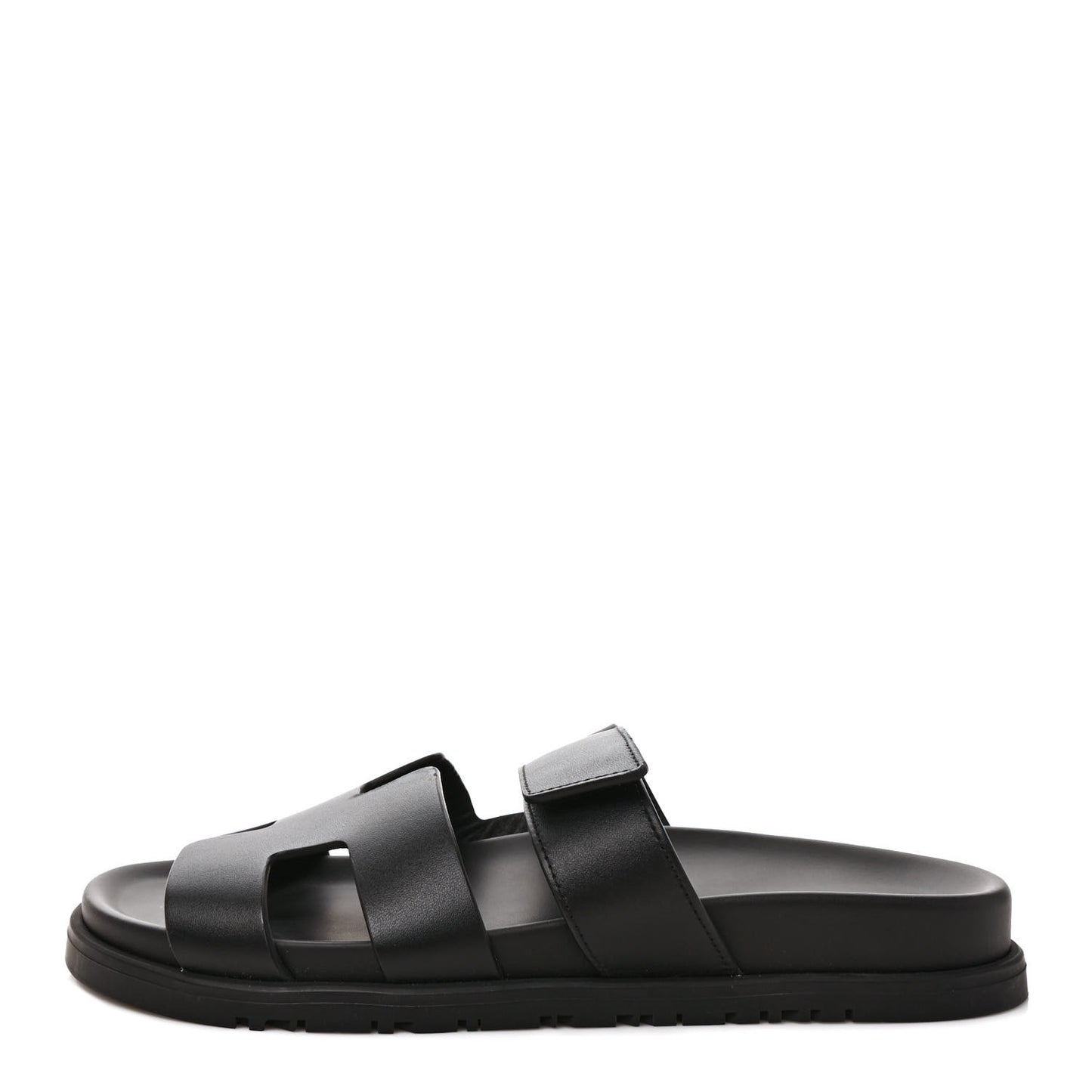 Calfskin Womens Chypre Sandals 38 Black