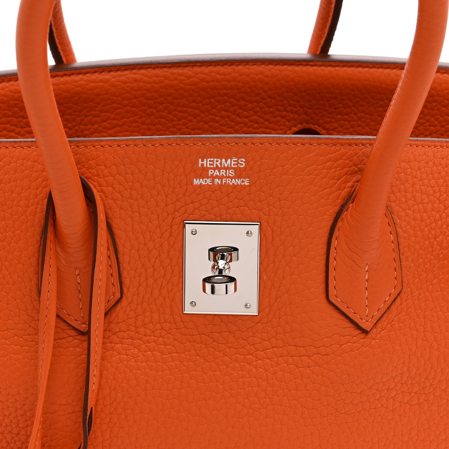 Hermes Togo Birkin 35 Orange 6 of 10
