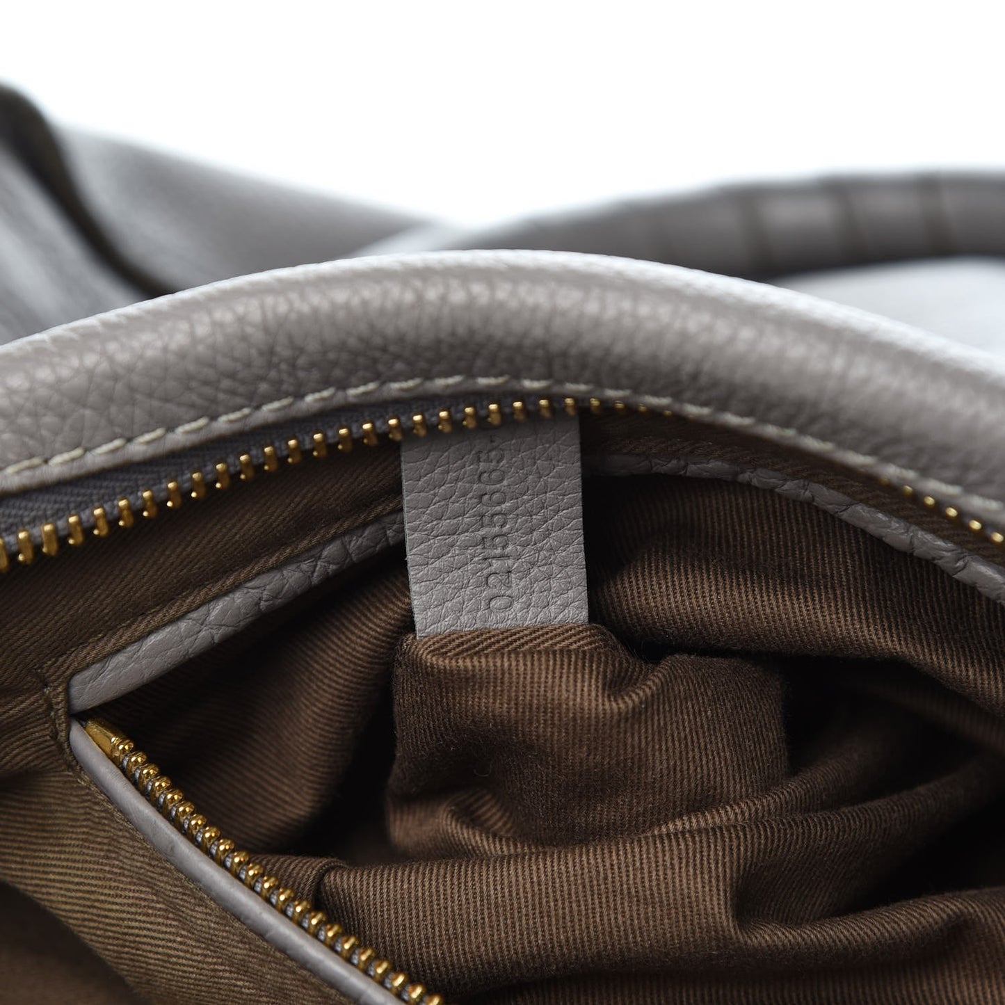 Calfskin Medium Marcie Satchel Cashmere Grey