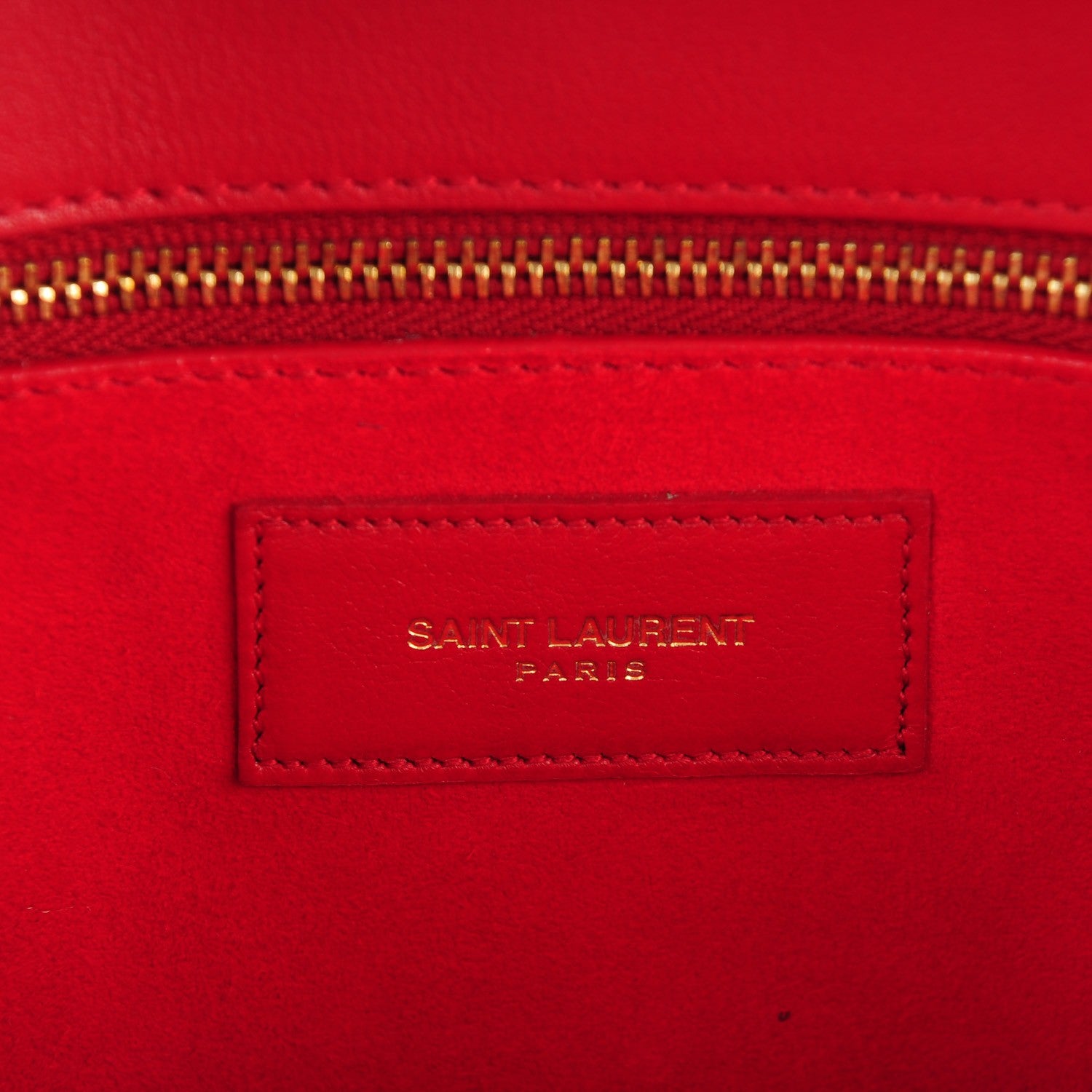 Saint Laurent Calfskin Small Sac De Jour Rouge Orient 6 of 7
