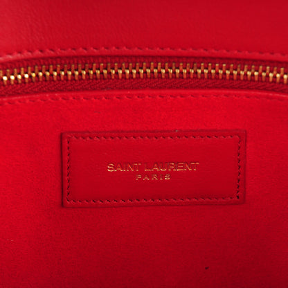 Saint Laurent Calfskin Small Sac De Jour Rouge Orient 6 of 7