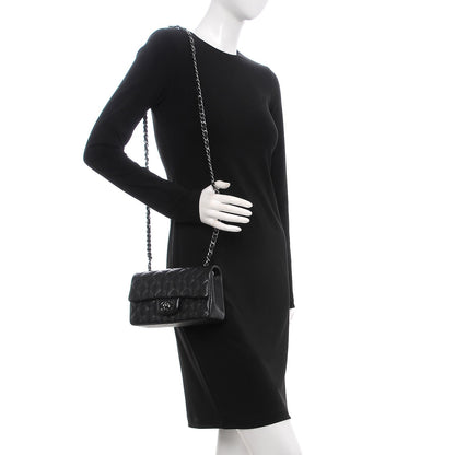 Chanel Iridescent Caviar Quilted Mini Rectangular Flap Black 2 of 8