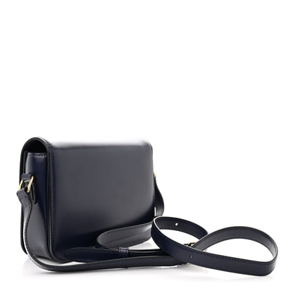 Celine Shiny Calfskin Small Triomphe Dark Blue 3 of 10