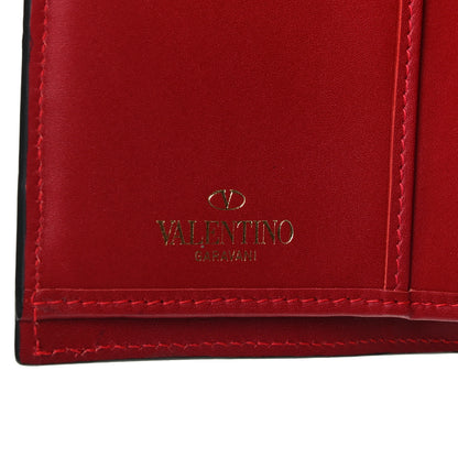 Valentino Garavani Calfskin Rockstud Wristlet Wallet Rosso Valentino 5 of 7