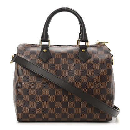 Louis Vuitton Damier Ebene Speedy Bandouliere 25 1 of 11