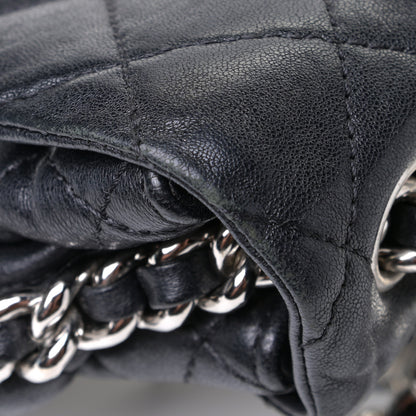 Chanel Washed Lambskin Mini Chain Around Messenger Black 8 of 11